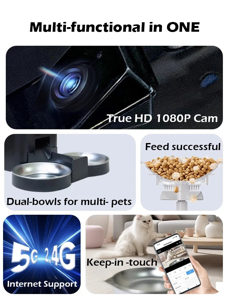 Furpipi™ Smart Vision 8L Auto Feeder