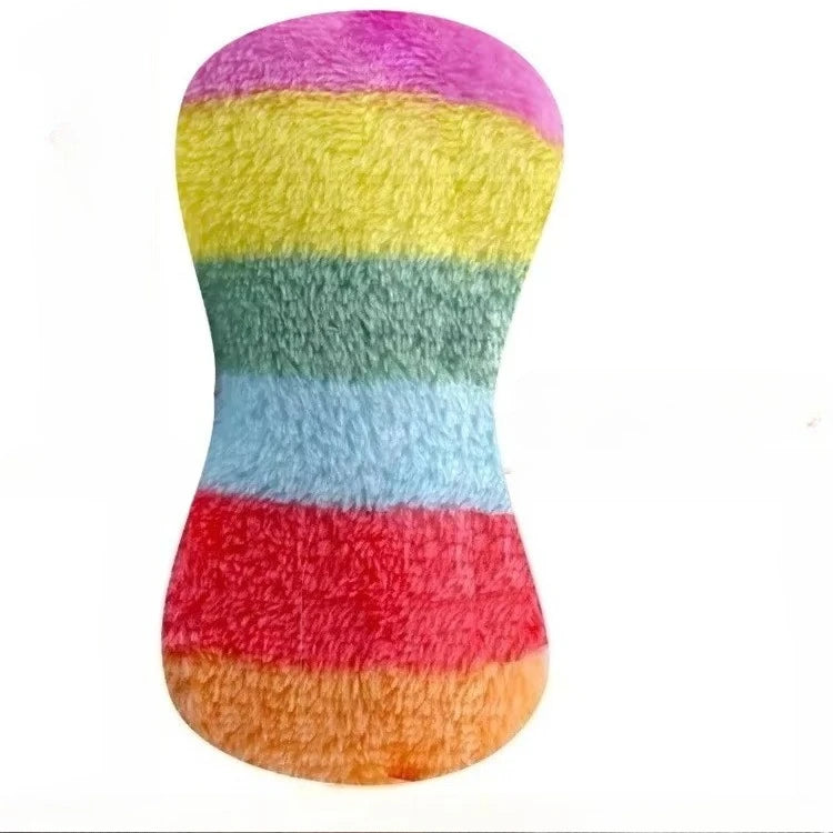 Plush Dog Toy Animals Shape Bite Resistant Squeaky Toys Corduroy Dog Toys for Small Large Dogs Puppy Pets Training Accessories