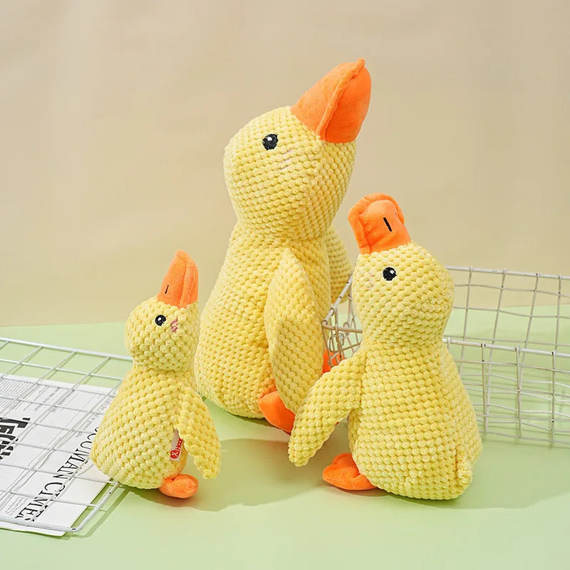 Quack Paw™ Interactive Squeaky Duck Toy