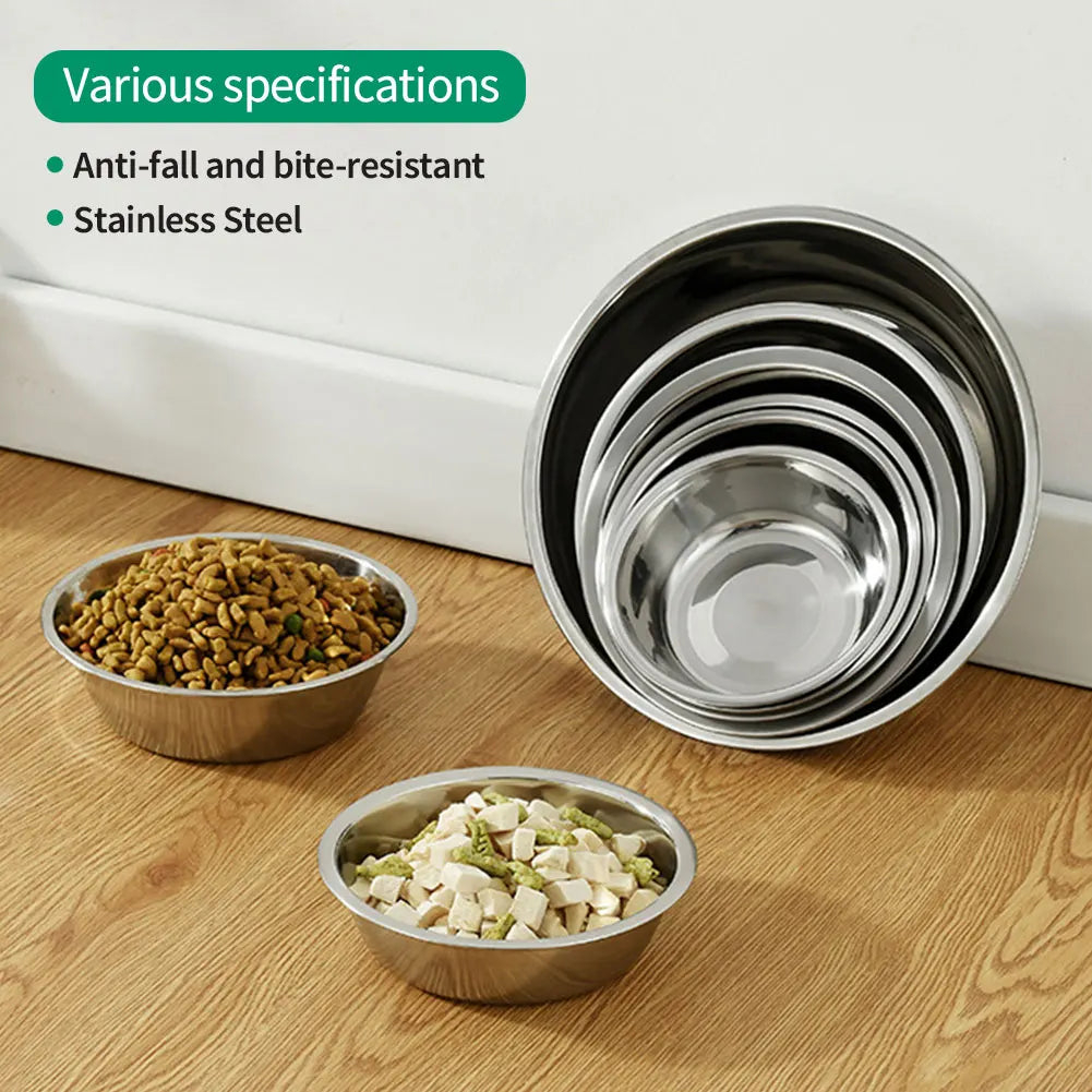 Paw Dine™ Stainless Steel Feeding Bowl