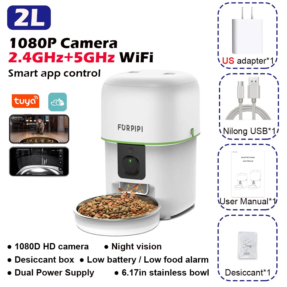 Furpipi™ Smart Feed HD Auto Feeder
