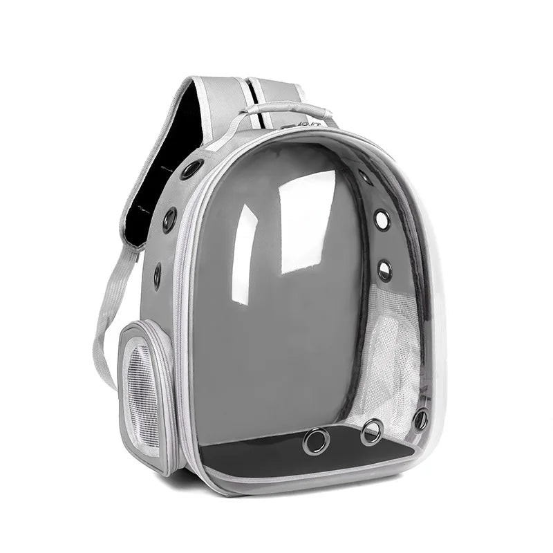 Pet Carrier Backpack Transparent Window Small Animal Puppy Cat Carrying Bag Breathable Outdoor Travel Backpack Pet Supplies
