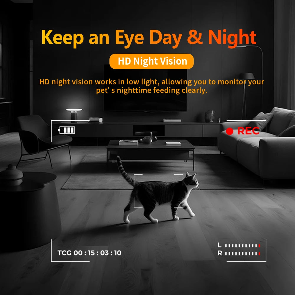 Paw Vision™ Smart Auto Feeder