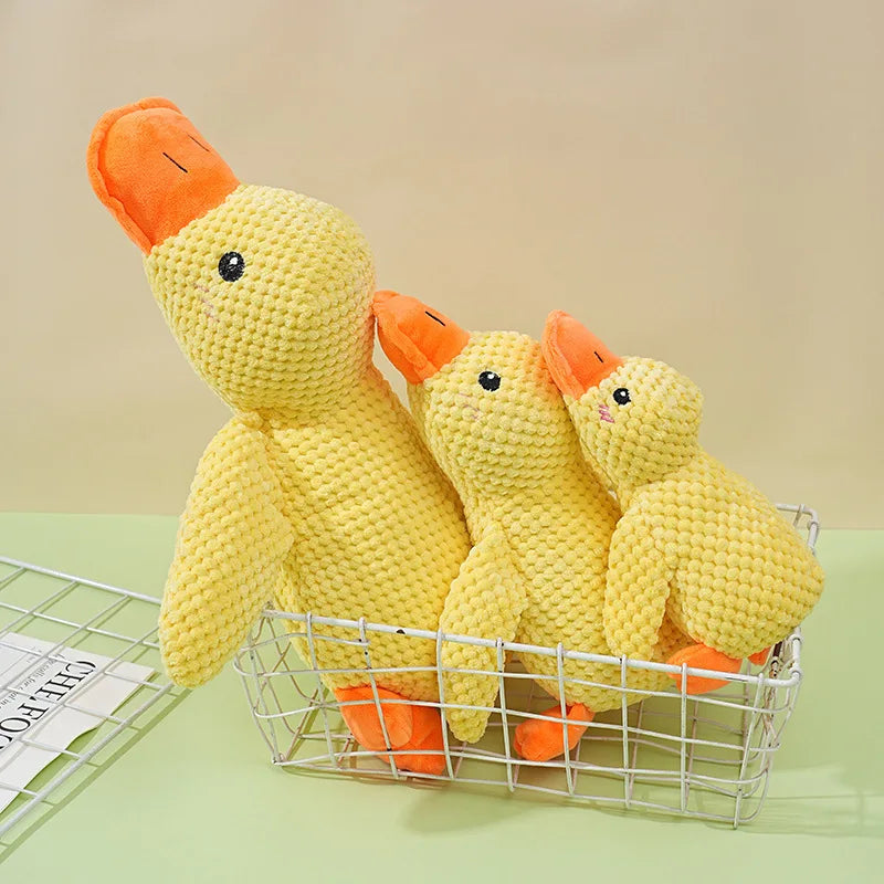 Quack Paw™ Interactive Squeaky Duck Toy