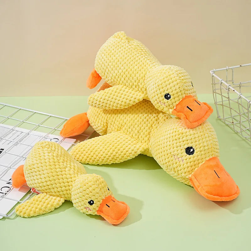 Quack Paw™ Interactive Squeaky Duck Toy