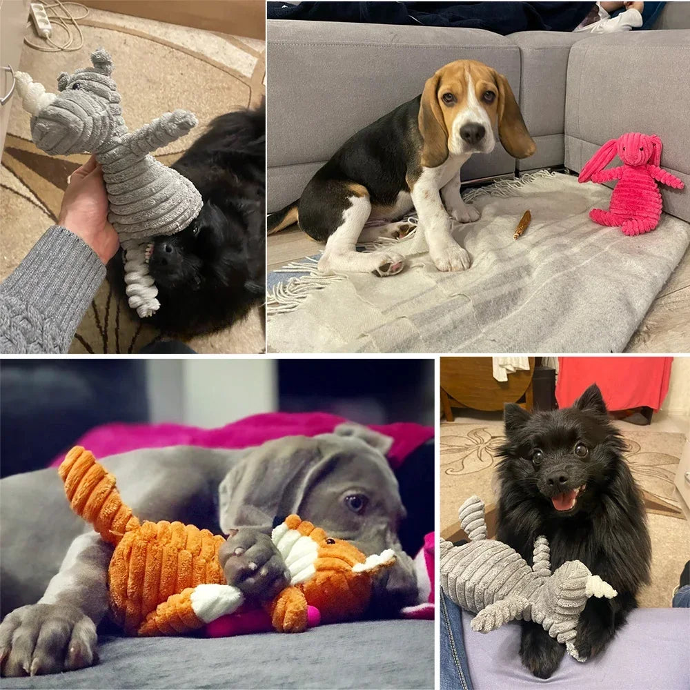 Wild Paws™ Plush Safari Squeaker Toy