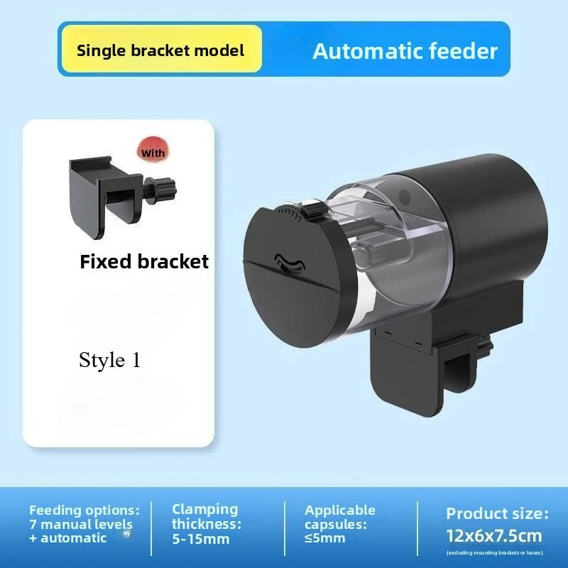 Automatic Feeder Fish Tanks Accessories Aquarium Accessory Fish Food Dispenser Fishbowl Equipment Aquatic Pet Supplies Products