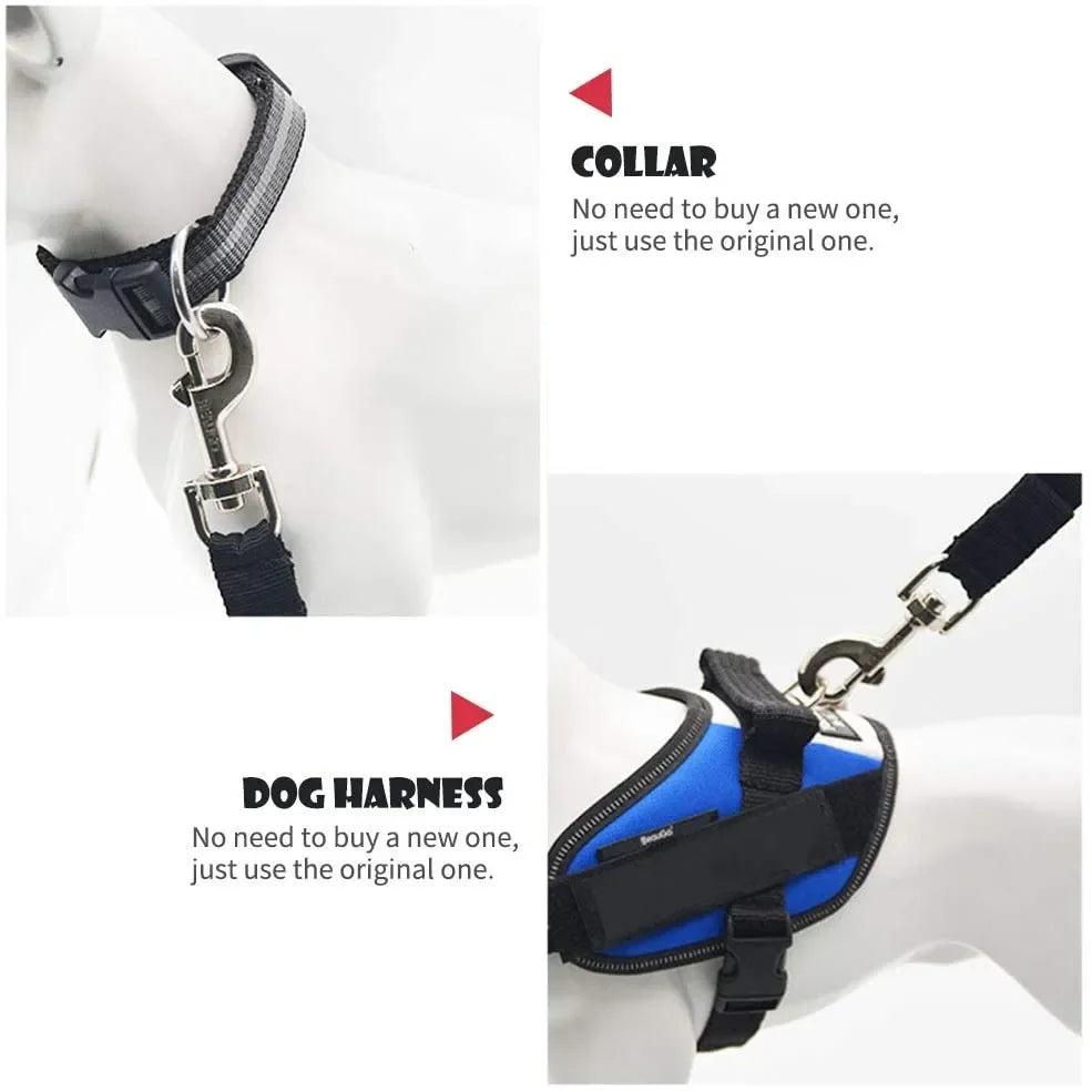 Drive Guard™ Adjustable Pet Safety Seatbelt Clip