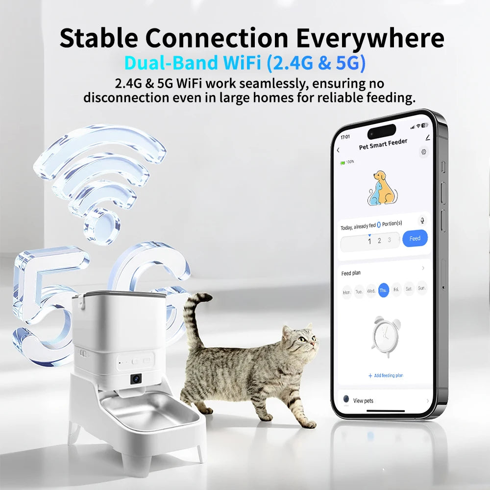 Paw Vision™ Smart Auto Feeder