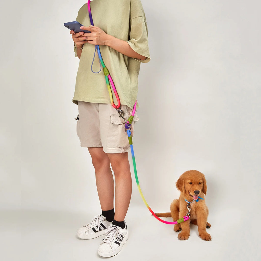 Stride Paw™ Hands-Free Reflective Dog Leash
