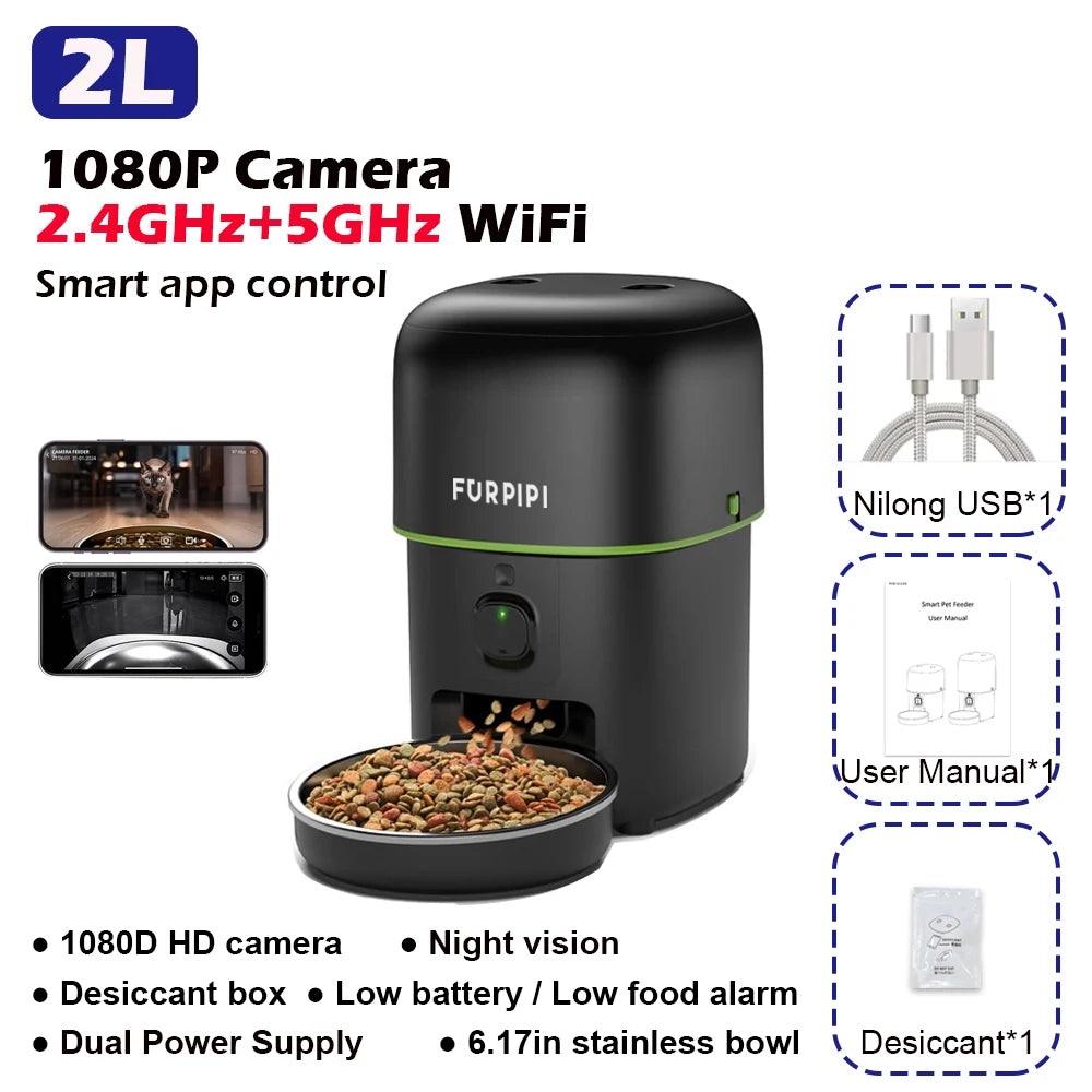 Furpipi™ Smart Feed HD Auto Feeder