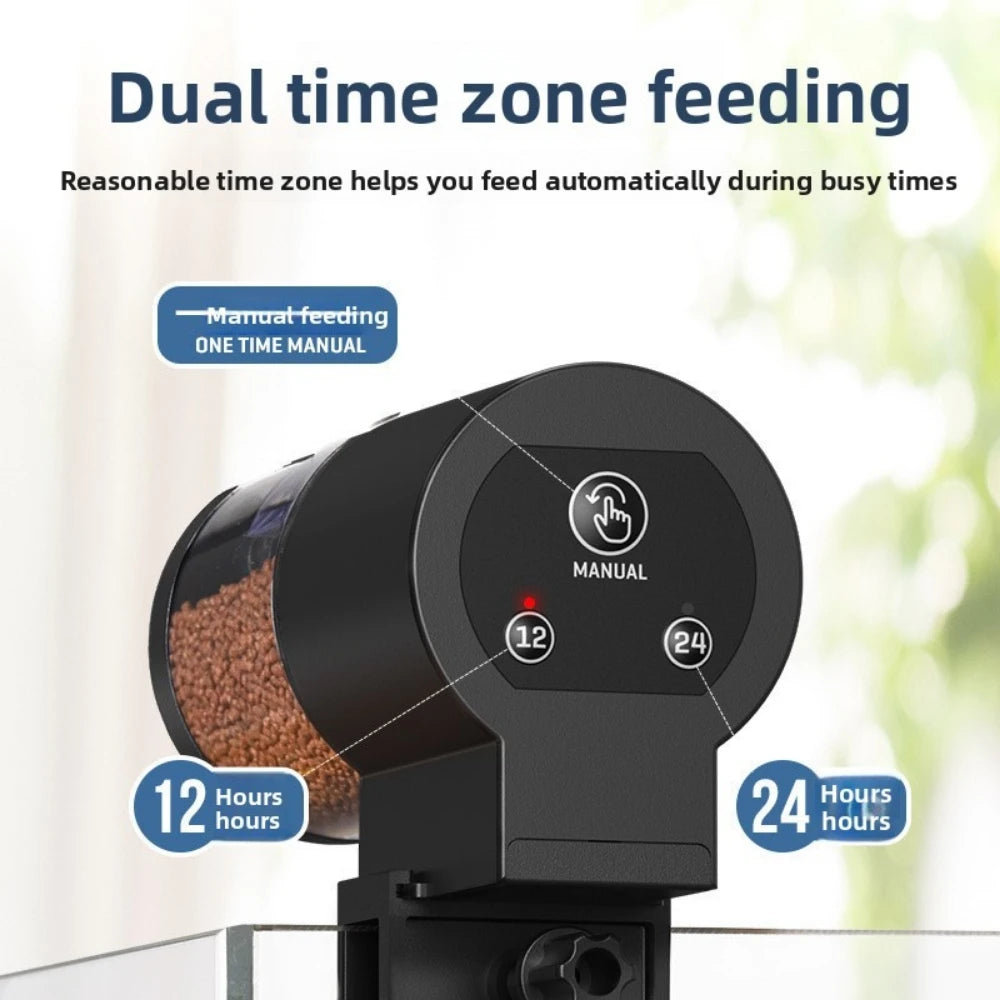 Automatic Feeder Fish Tanks Accessories Aquarium Accessory Fish Food Dispenser Fishbowl Equipment Aquatic Pet Supplies Products