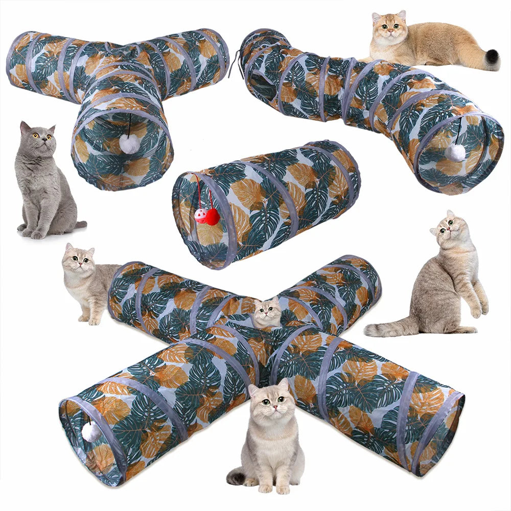 Paw Sprint™ Interactive Foldable Cat Tunnel