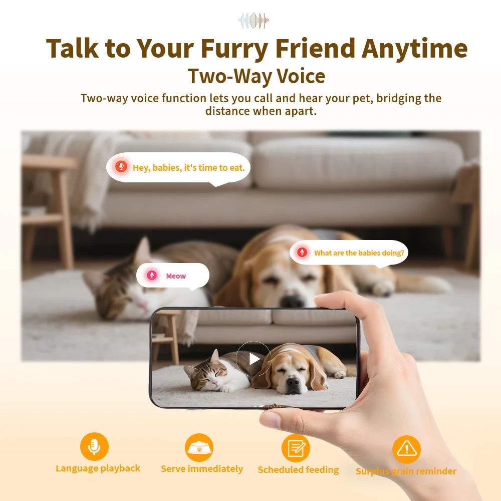 Paw Vision™ Smart Auto Feeder