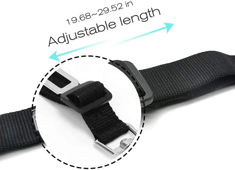 Drive Guard™ Adjustable Pet Safety Seatbelt Clip