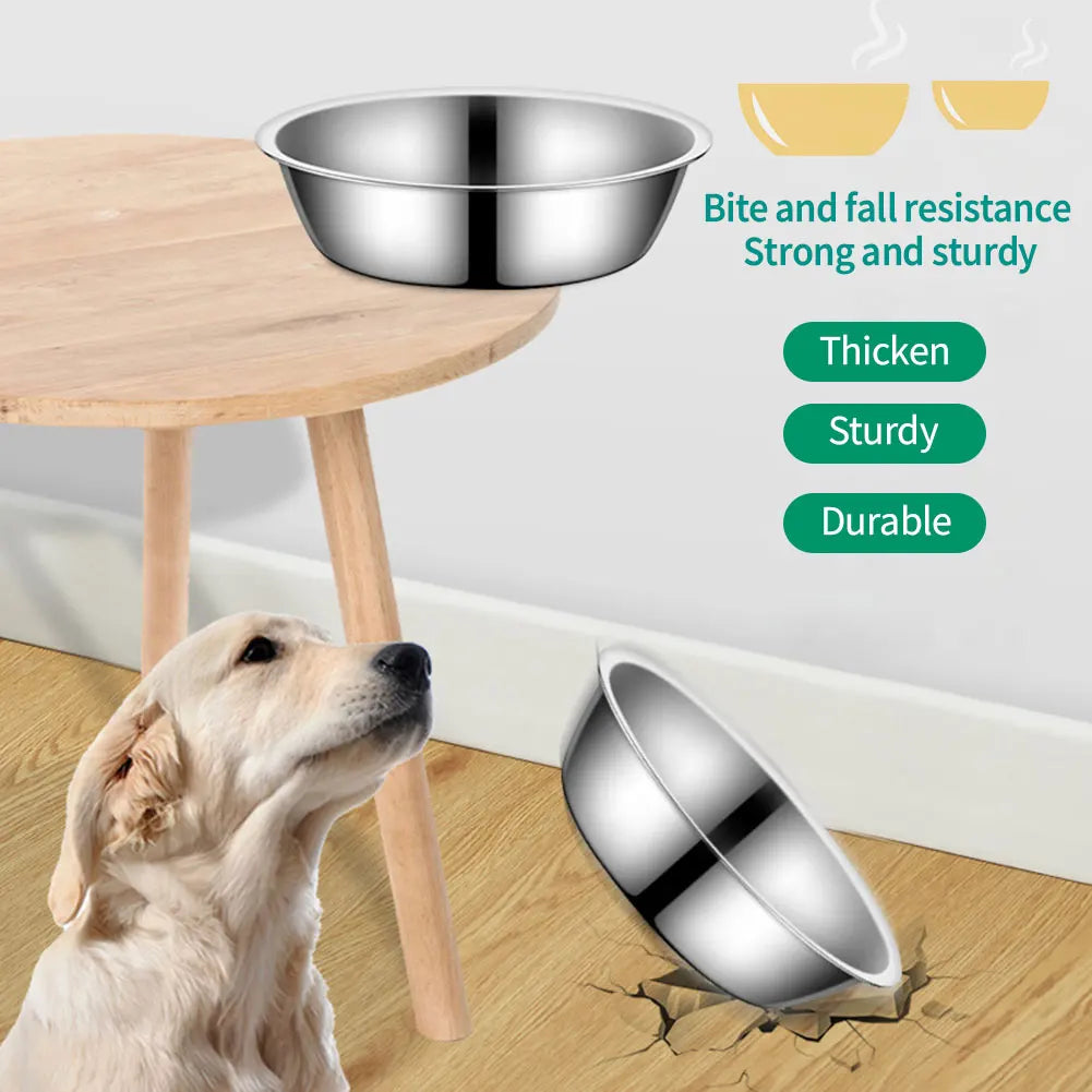 Paw Dine™ Stainless Steel Feeding Bowl