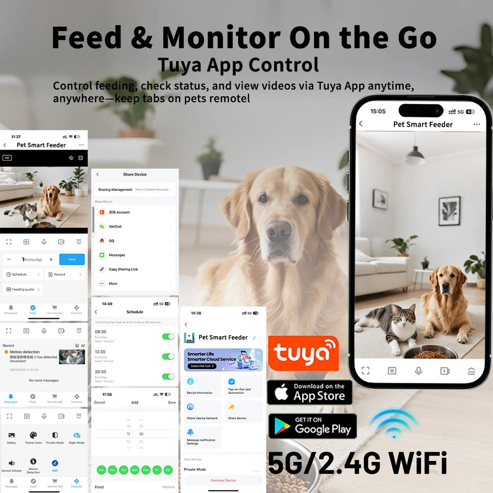 Paw Vision™ Smart Auto Feeder