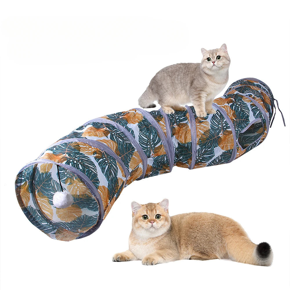 Paw Sprint™ Interactive Foldable Cat Tunnel