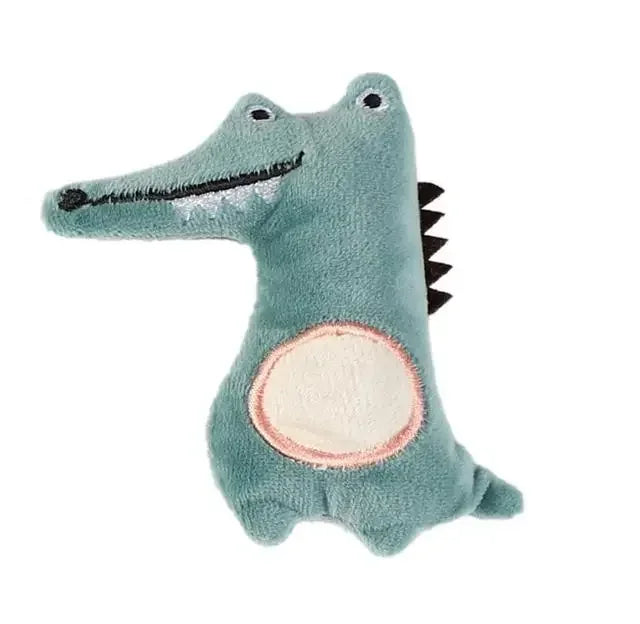 Plush Cat Toys Interactive Kicker Teeth Grinding Fruit Shaped Pet Toy for Kittens