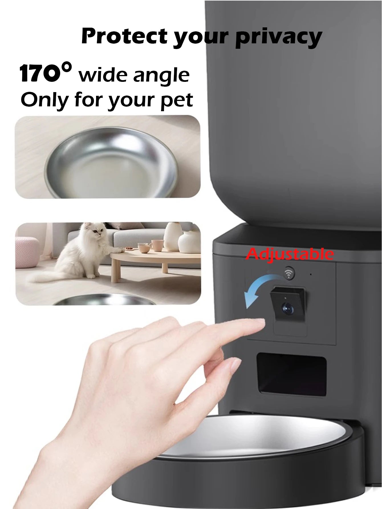 Furpipi™ Smart Vision 8L Auto Feeder