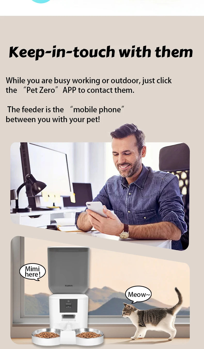 Furpipi™ Vision Pro 8L Smart Feeder