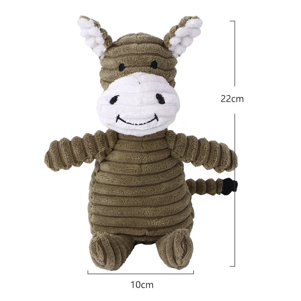 Wild Paws™ Plush Safari Squeaker Toy