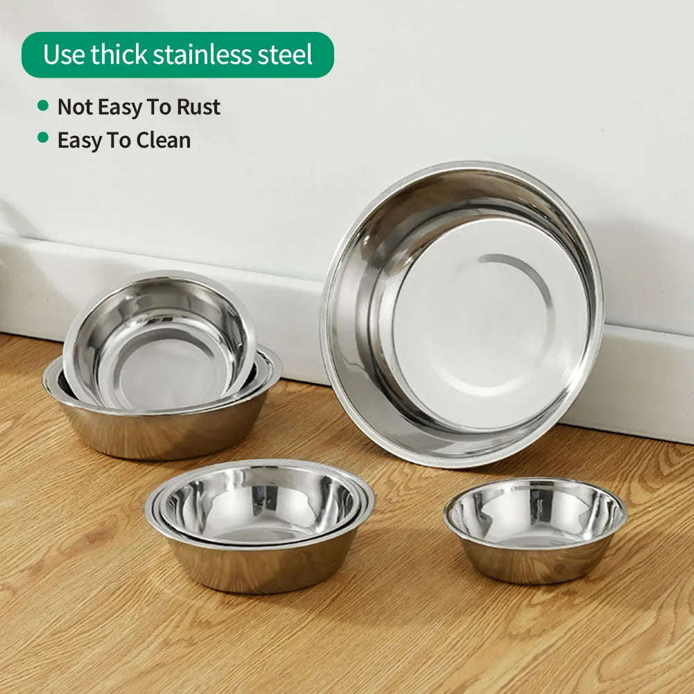 Paw Dine™ Stainless Steel Feeding Bowl