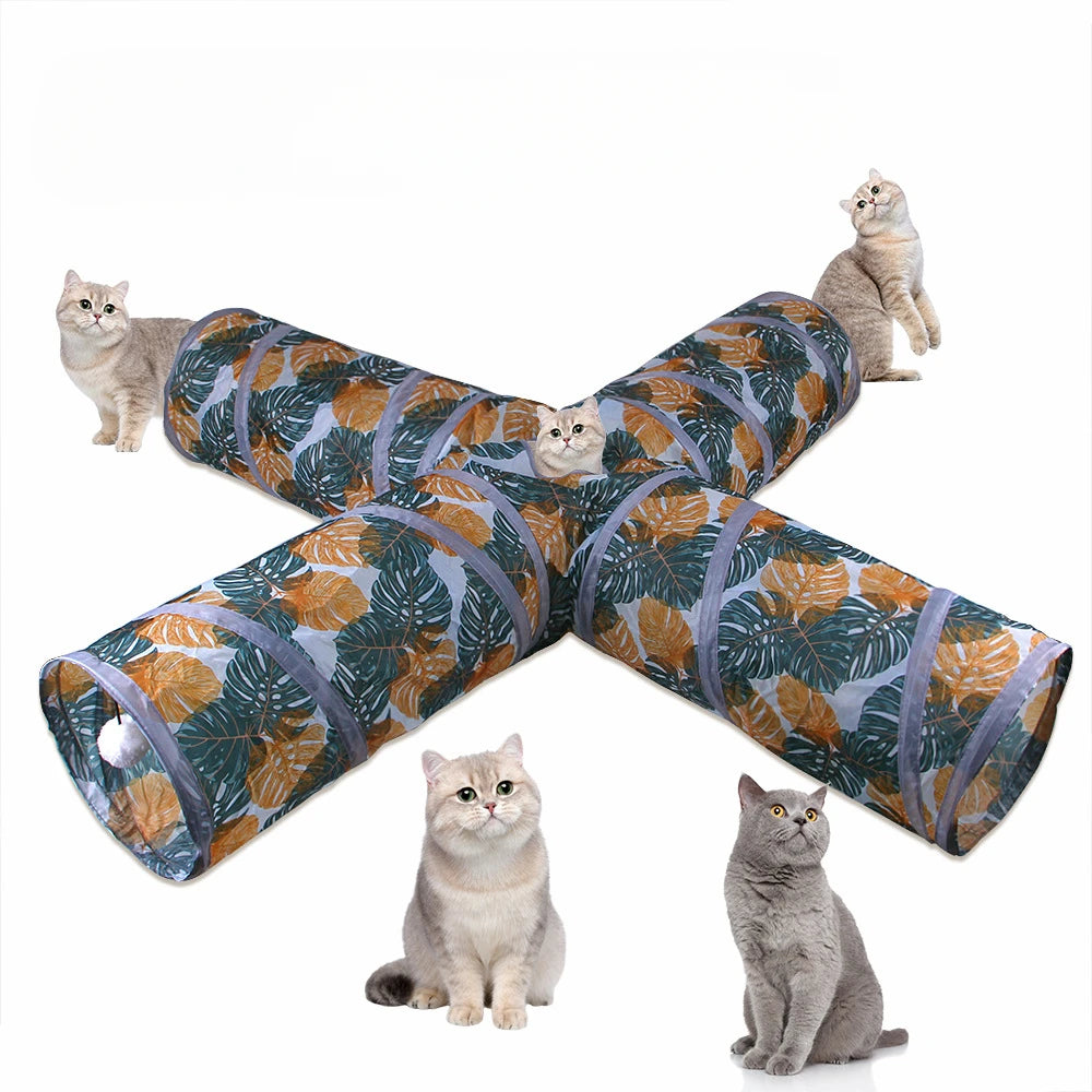 Paw Sprint™ Interactive Foldable Cat Tunnel