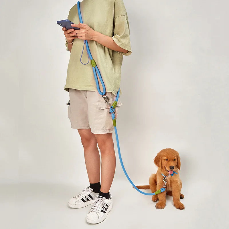 Stride Paw™ Hands-Free Reflective Dog Leash