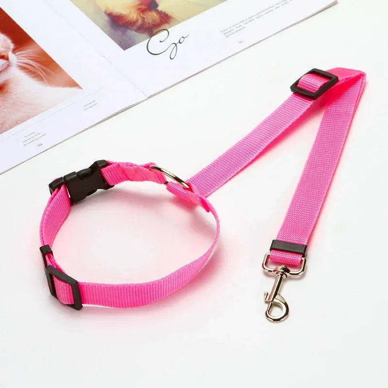 SafeRide™ Adjustable Pet Car Safety Belt