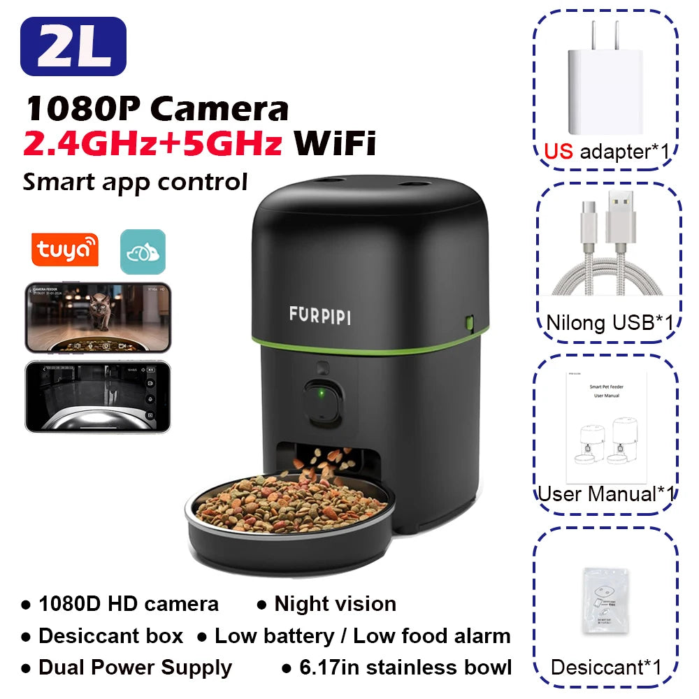 Furpipi™ Smart Feed HD Auto Feeder