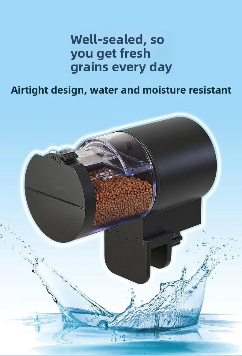 Automatic Feeder Fish Tanks Accessories Aquarium Accessory Fish Food Dispenser Fishbowl Equipment Aquatic Pet Supplies Products