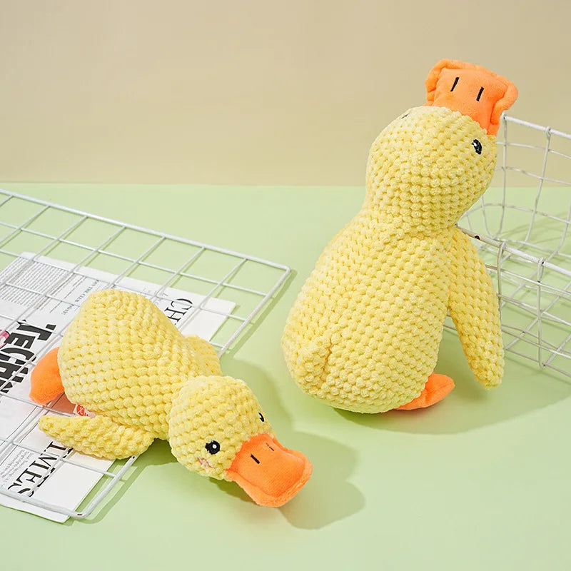 Quack Paw™ Interactive Squeaky Duck Toy