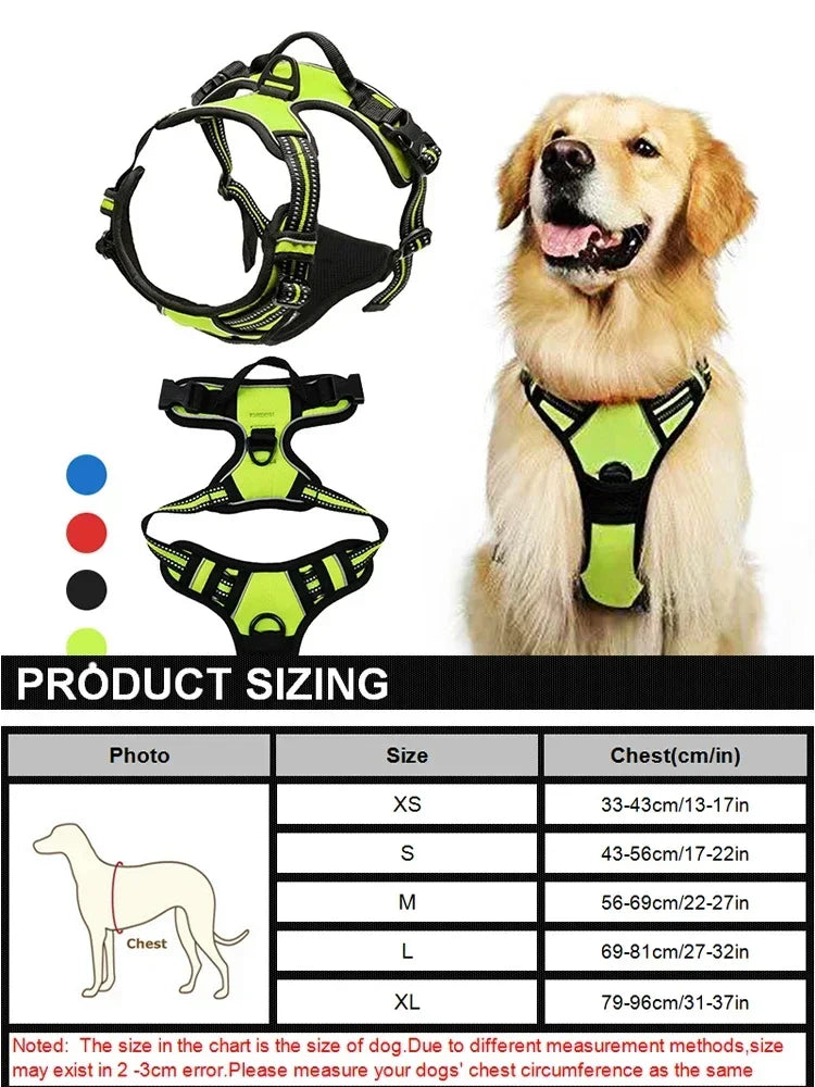 Air Paw™ Reflective Comfort Vest Harness