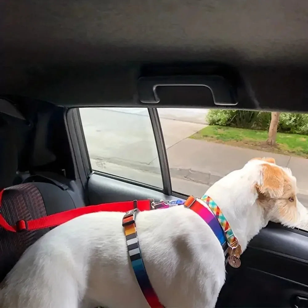 SafeRide™ Adjustable Pet Car Safety Belt