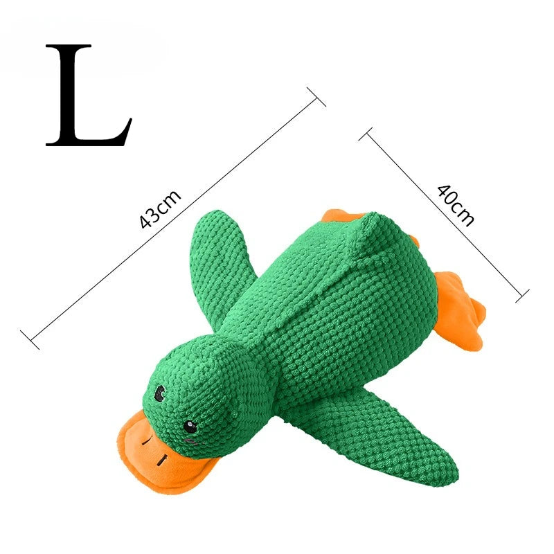 Quack Paw™ Interactive Squeaky Duck Toy