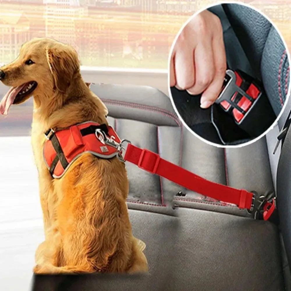 Drive Guard™ Adjustable Pet Safety Seatbelt Clip