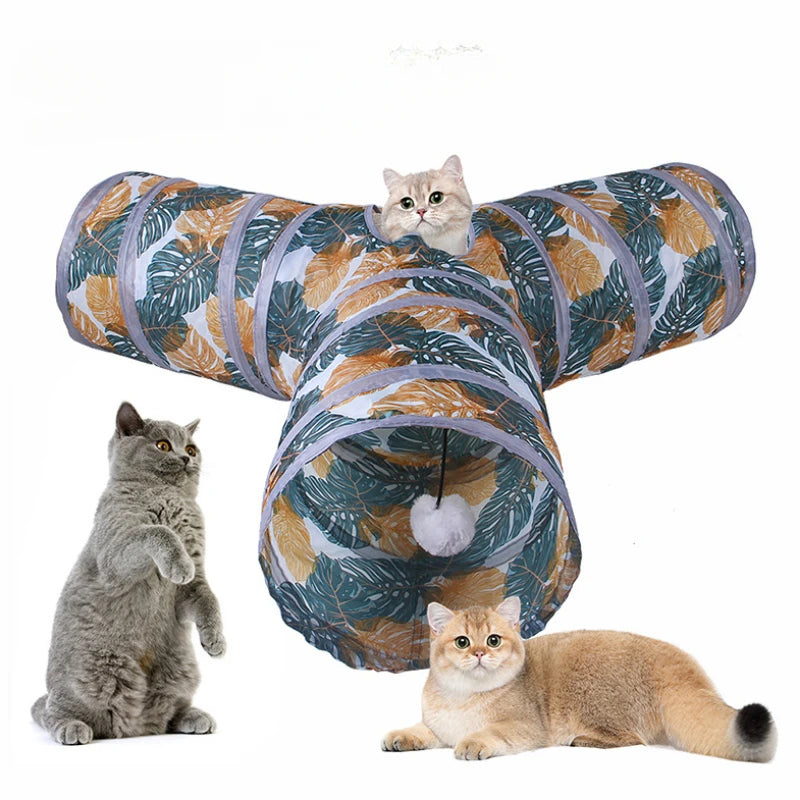 Paw Sprint™ Interactive Foldable Cat Tunnel