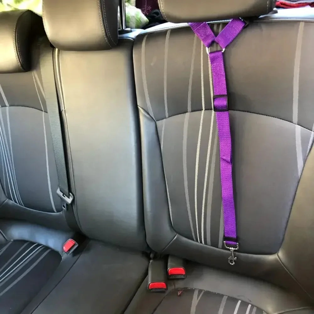 SafeRide™ Adjustable Pet Car Safety Belt